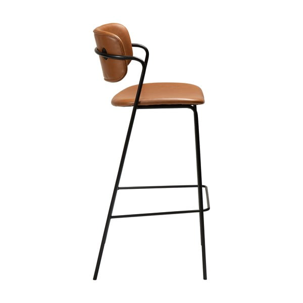 Pruunist kunstnahast baaritooli, kõrgus 107 cm Zed - DAN-FORM Denmark-image-3