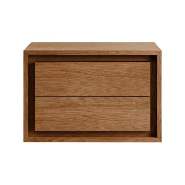 Madal tiikpuidust valamukapp 60x40 cm Kenta - Kave Home-image-3