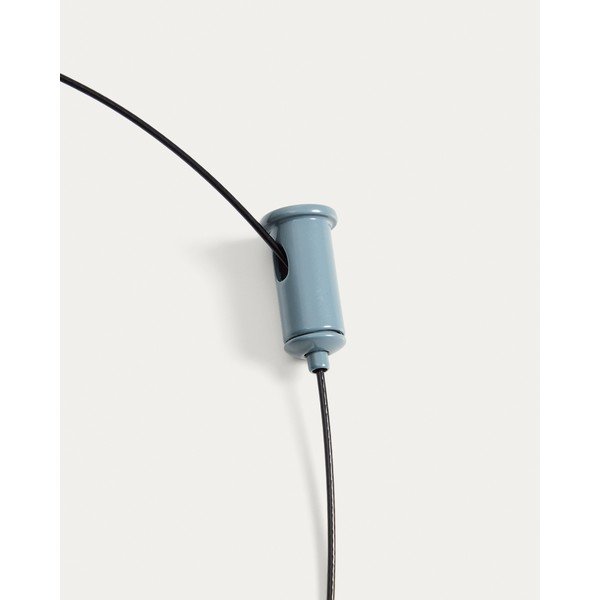 Sinine LED-rippvalgusti, millel on hämardatav valgusvoog ja metallvarju, läbimõõduga 16 cm Porte - Kave Home-image-3