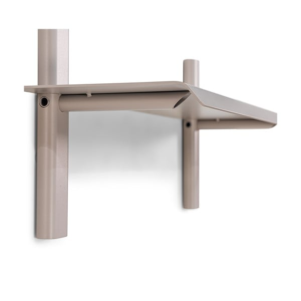 Hall-beež metallist riiul 60 cm Hola - Spinder Design-image-3