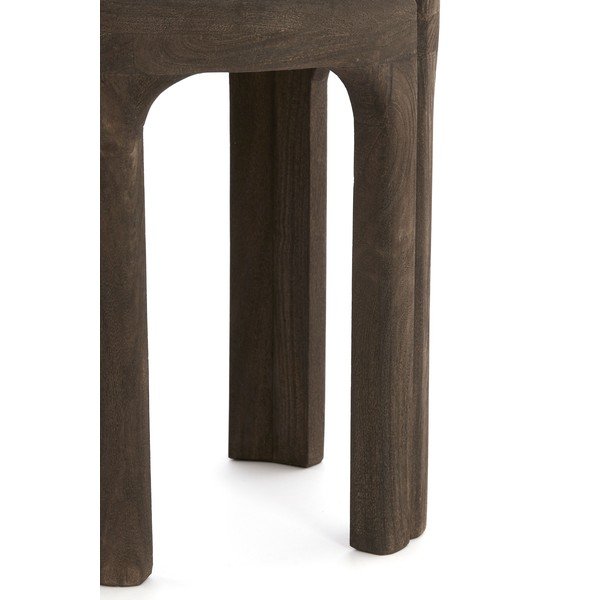Ümmargune abilaud kiviplaadiga ø 45 cm Ali - Light & Living-image-4