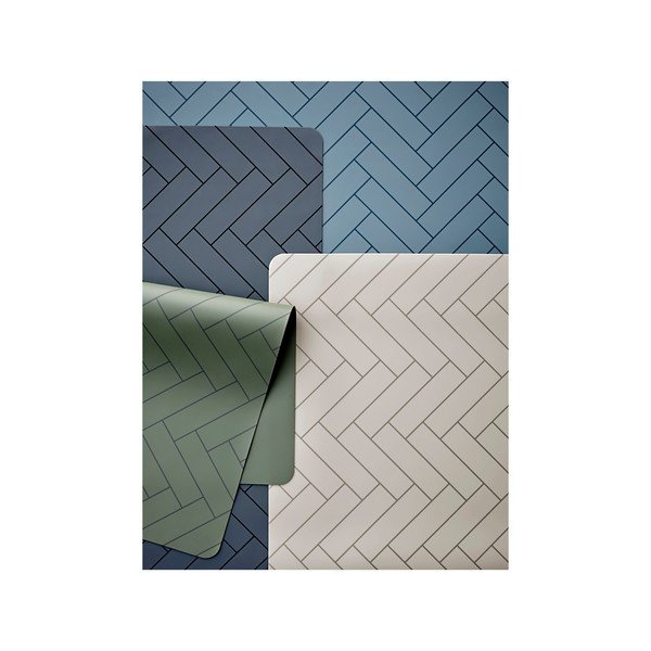 Silikoonist taldrikutäidis 48x33 cm Tiles - Södahl-image-1