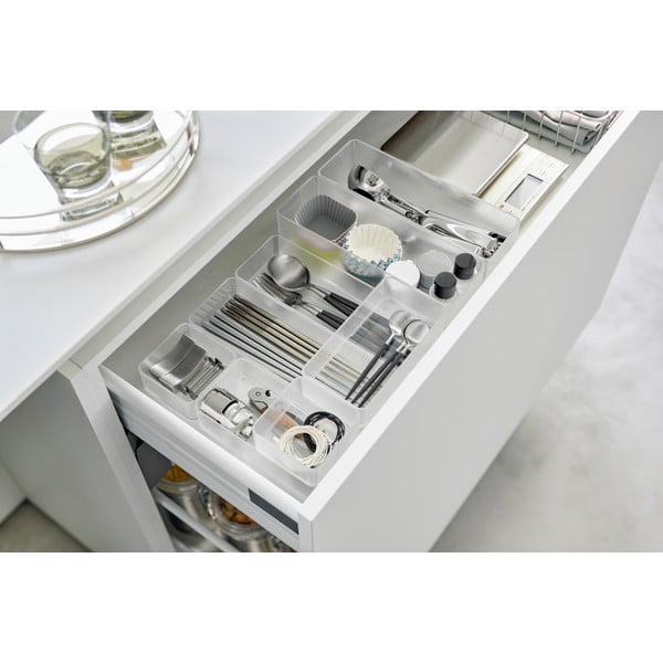 Plastikust sahtlite korrastajad 2tk komplektis Tower - YAMAZAKI-image-3