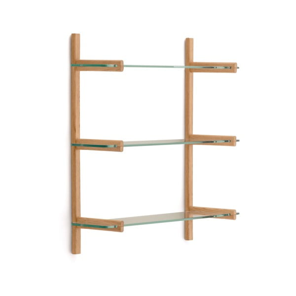 Klaasist komponent - riiul 90x10 cm Sitra - Kave Home-image-4