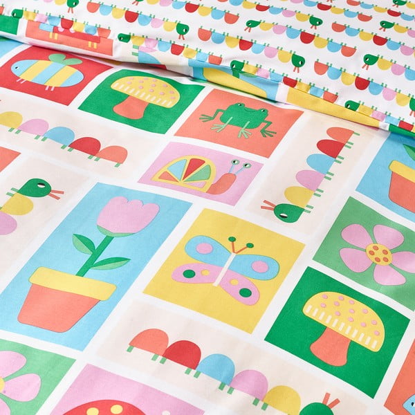 Laste voodipesu 200x200 cm Curious Caterpillar - Catherine Lansfield-image-4