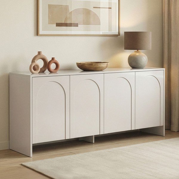 Kreemikas kummut 180x80x45 cm Arlen  - Kalune Design-image-2