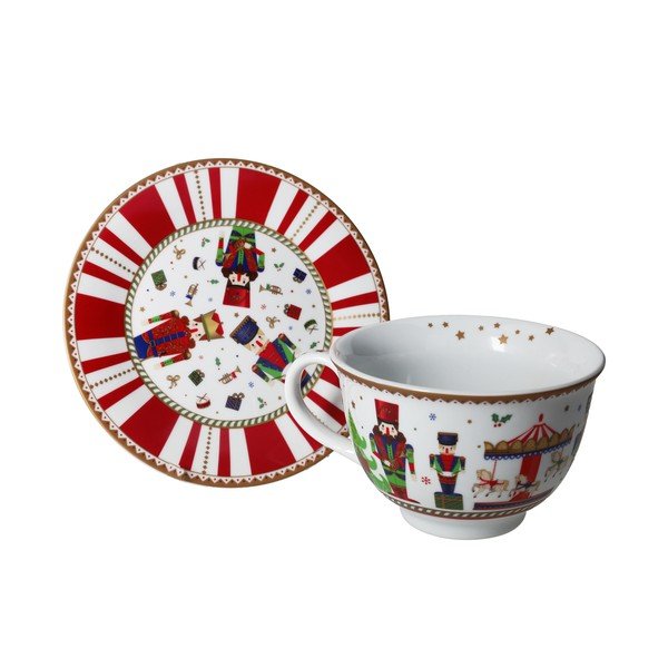 Valge jõulutass Tazza - Brandani-image-1