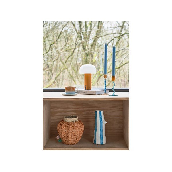 Valge/oranž LED laualamp (kõrgus 22,5 cm) Styles - Villa Collection-image-4