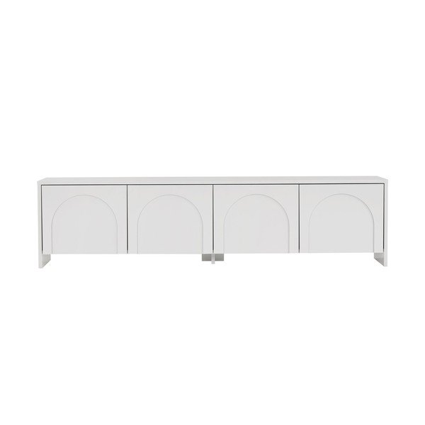 Valge telekaalus 180x45x32 cm Aurelia - Kalune Design-image-3