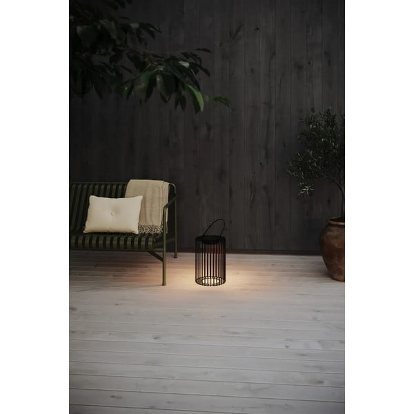 Must päikesepaneeli/USB-ga LED-latern (kõrgus 54 cm) Cavia - Markslöjd-image-1