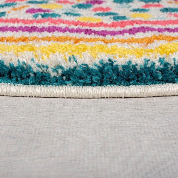 Ümmargune vaip 100x100 cm Rainbow Spot - Flair Rugs-image-4