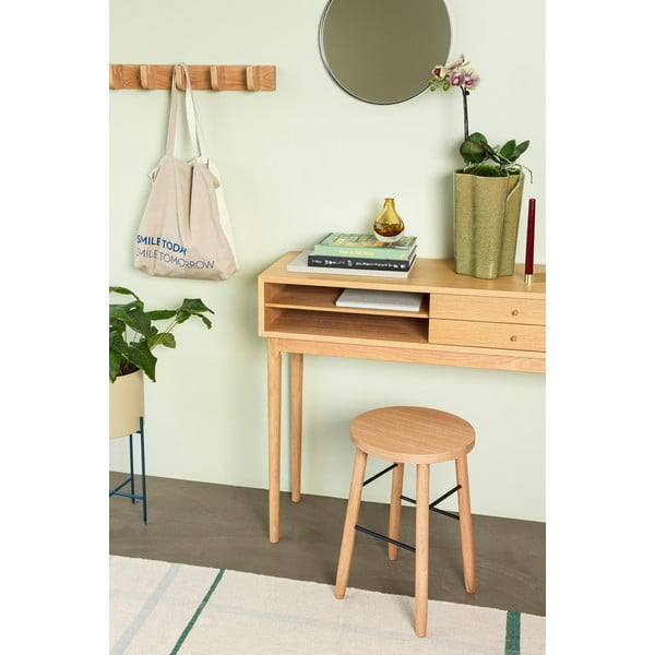 Tammepuidust naturaalset värvi seinanagi Nomad - Hübsch-image-4