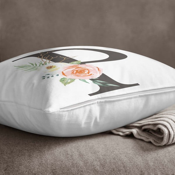 Padjapüür Lilleline tähestik P, 45 x 45 cm - Minimalist Cushion Covers