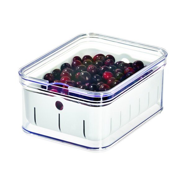 Läbipaistev kaanega hoiukarp , 21 x 16 cm Crisp - iDesign-image-1