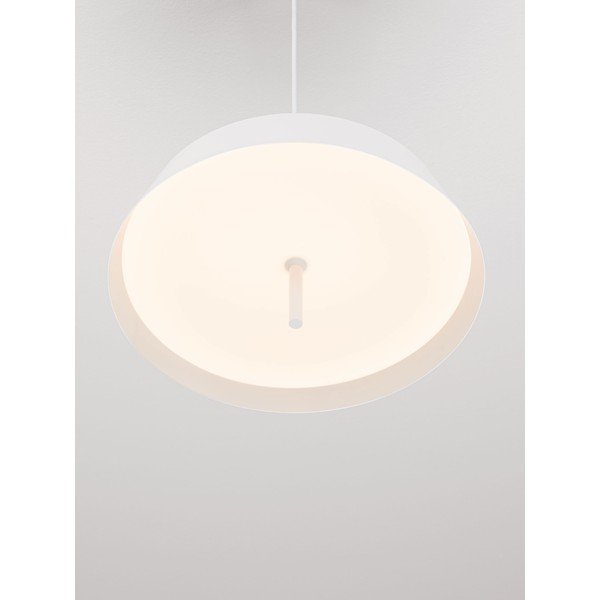 Valge alumiiniumist hämardatav LED-rippvalgusti ø 45 cm Velio - Nova Luce-image-2