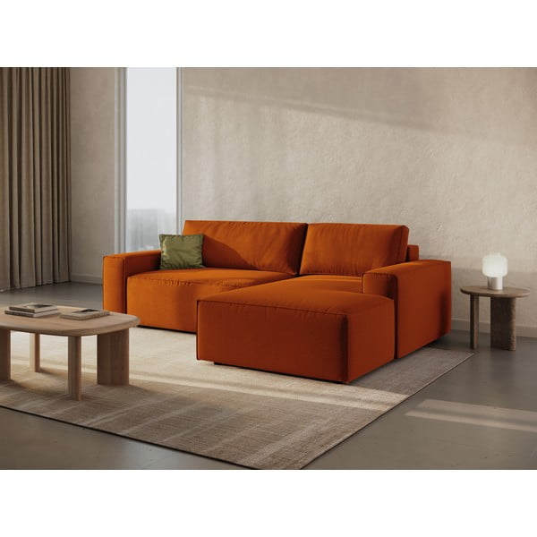 Tellisevärvi nurgadiivanvoodi (parem nurk) Jodie - Micadoni Home-image-1