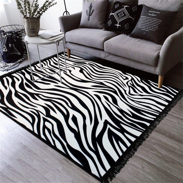 Dube Sided vaip Zebra, 80 x 150 cm - Kate Louise-image-4