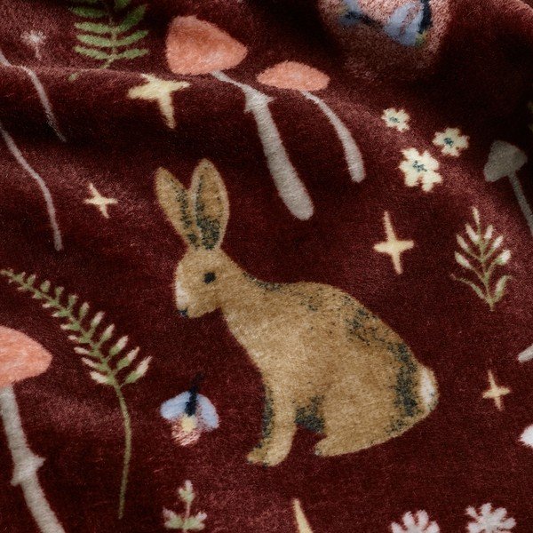 Tumepruun tekk 130x170 cm Enchanted Twilight Animals - Catherine Lansfield-image-3