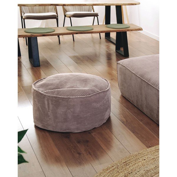Roosa velvetist tumba Wilma - Kave Home-image-2