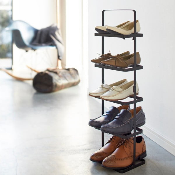 Must metallist jalatsiriiul Tower Shoe Rack - YAMAZAKI-image-3