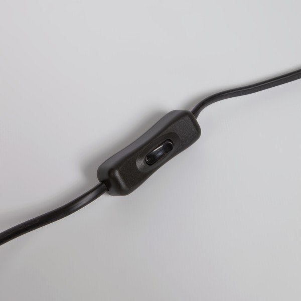 Valge ja kuldse klaasvarjundiga laualamp (kõrgus 22 cm) Seina - Kave Home-image-4