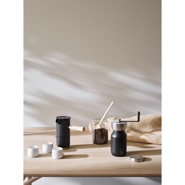 Must mokapott roostevabast terasest 250 ml Collar - Stelton-image-3