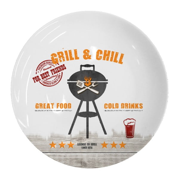 Porcelánový talíř PPD Grill And Chill, ⌀ 27 cm