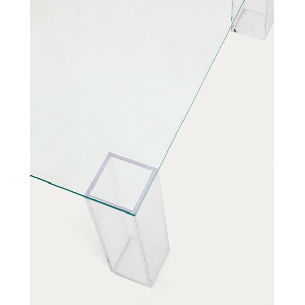 Klaasist diivanilaud 85x85 cm Adularia - Kave Home-image-3