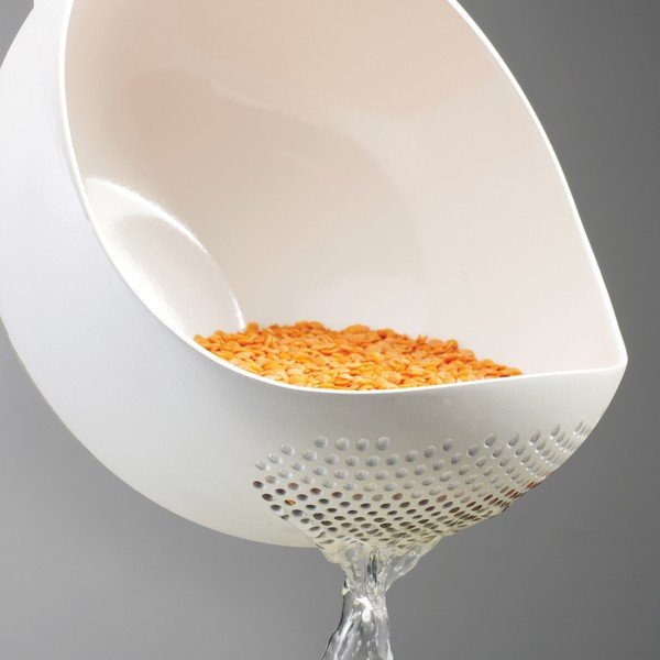 Zelená mísa s cedníkem Joseph Joseph Prep&Serve, délka 29 cm-image-2