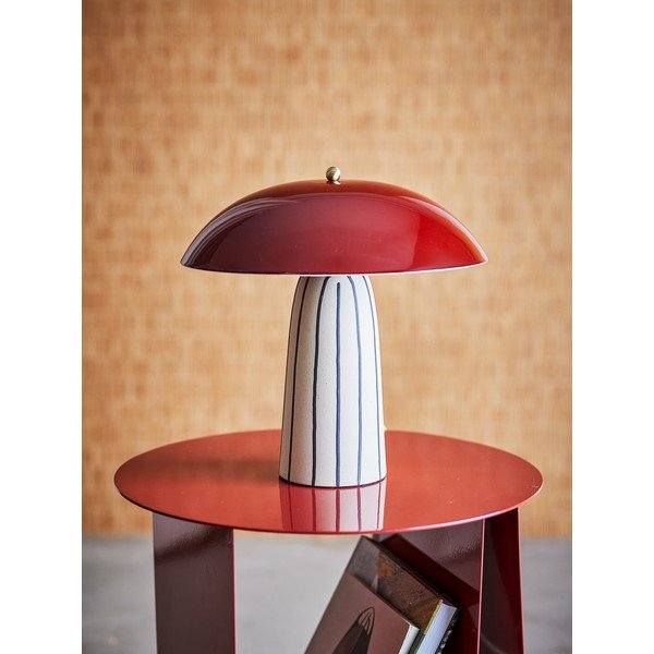 Keraamiline laualamp metallvarjuga (kõrgus 32 cm) Arvid - Bloomingville-image-4