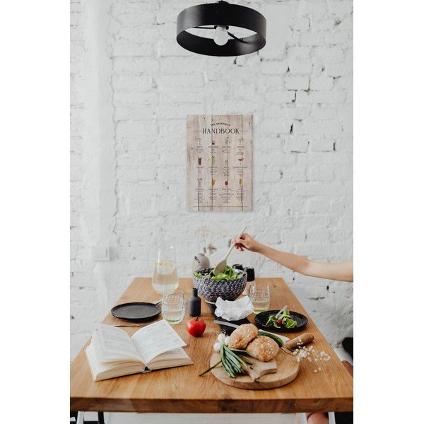 Puidust silt 40x60 cm Cocktails Handbook - Really Nice Things-image-1