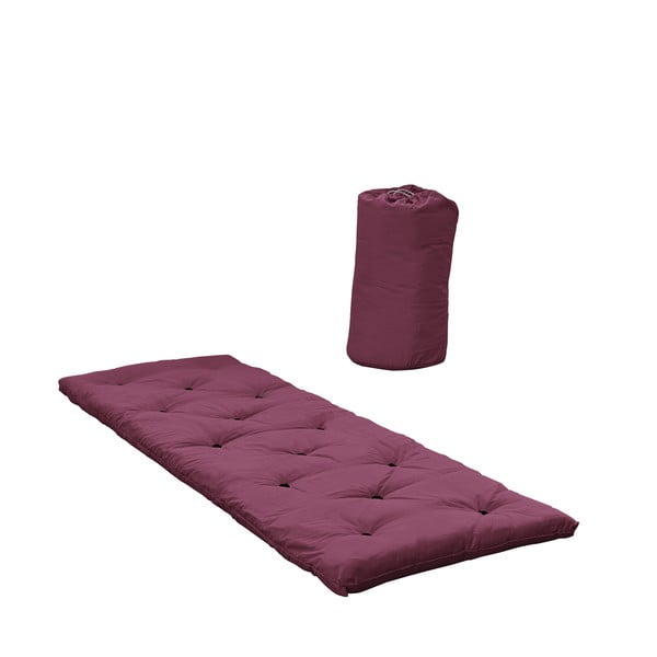 Punane futonmadrats 70x190 cm Bed In a Bag Bordeaux - Karup Design