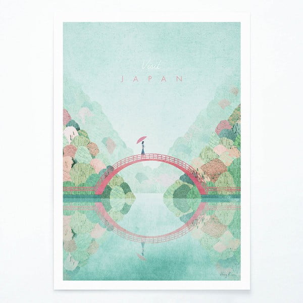Plakat II, 30 x 40 cm Japan - Travelposter