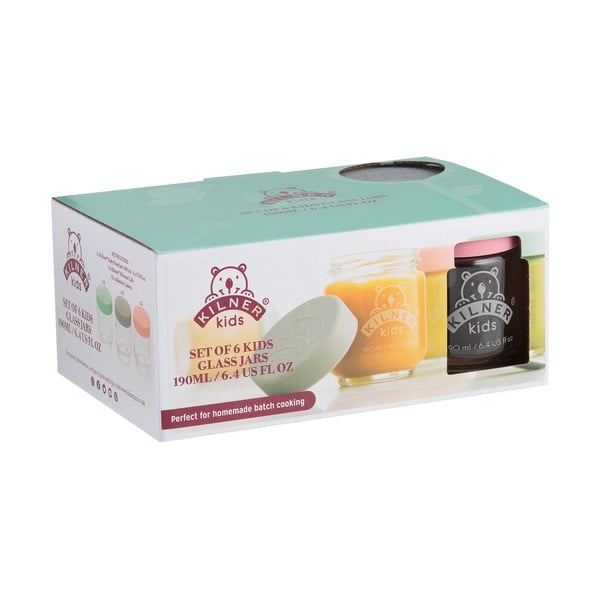 Purgid beebitoidule 6tk 190 ml - Kilner-image-1