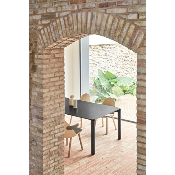 Must söögilaud, 180 x 100 cm Atlas - Teulat-image-3