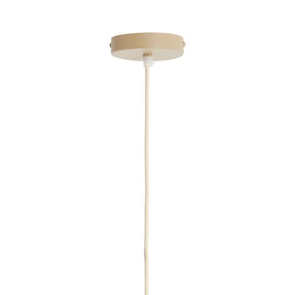 Kreemikas ripplamp kangast varjuga Esmiria - Light & Living-image-3