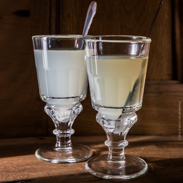 Klaaside ja roostevabast terasest lusikate komplekt 300 ml Absinthe - La Rochére-image-2