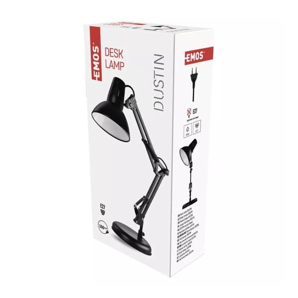 Must laualamp (kõrgus 46 cm) Dustin - EMOS-image-1
