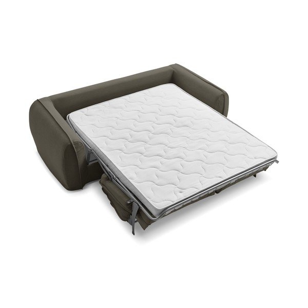 Hallikaspruun diivan igapäevaseks magamiseks/voodiks 236 cm Archimede - Bobochic Paris-image-4