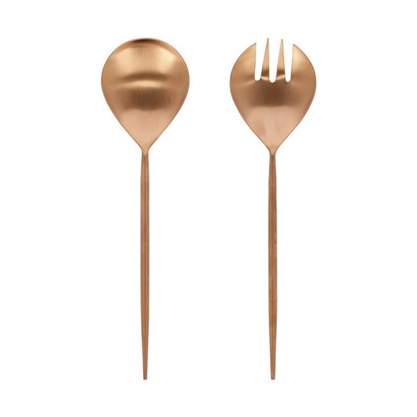 Roostevabast terasest salatiriistad 2tk komplektis Kelda - Kave Home