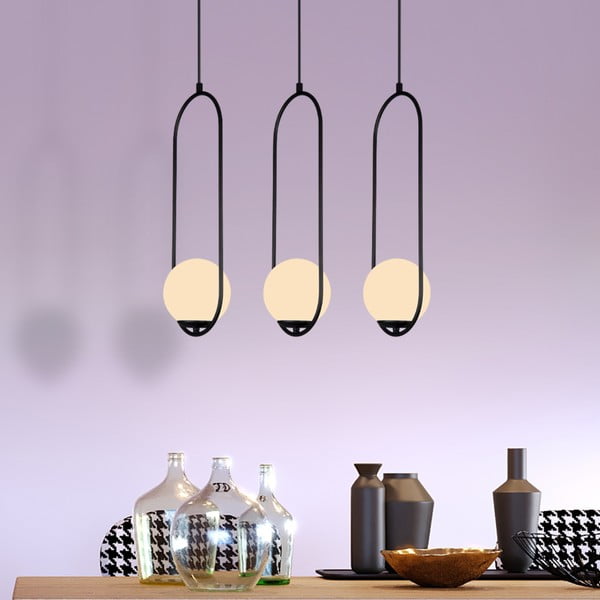 Must rippvalgusti , kõrgus 146 cm Arch - Squid Lighting-image-3