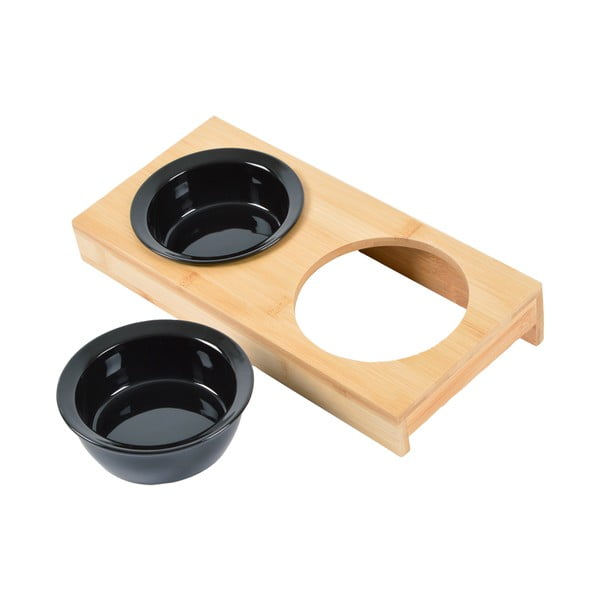 Bambuskauss koos alusega koerale ø 12 cm - Love Story-image-2