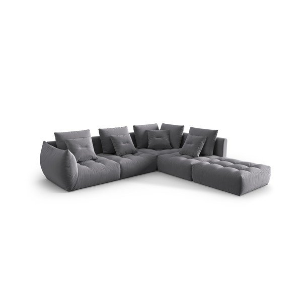 Tumehall bukleekangast nurgadiivan (parem nurk/L) Bloom - Micadoni Home-image-2