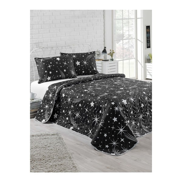 Kahekohaline voodipesu ja padjapüüride komplekt Starry Night, 200 x 220 cm Halley - Mijolnir