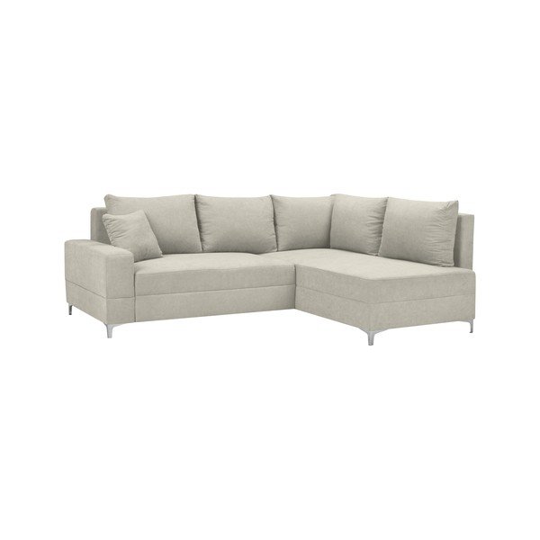 Béžová rozkládací rohová pohovka Windsor & Co Sofas Zeta, pravý roh-image-1