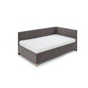 Antratsiitne laste nurgavoodi koos panipaigaga 90x200 cm Cool - Meise Möbel