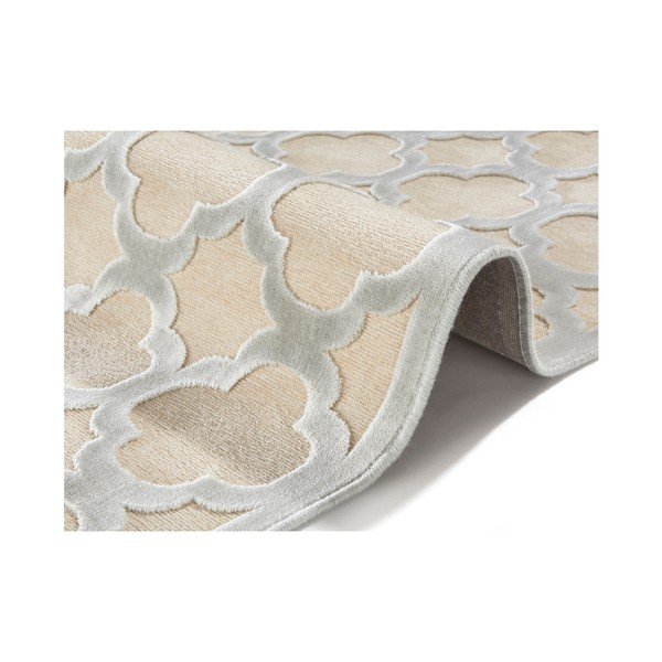 Kreemjas viskoosist vaip , 80 x 125 cm Bryon - Mint Rugs-image-2