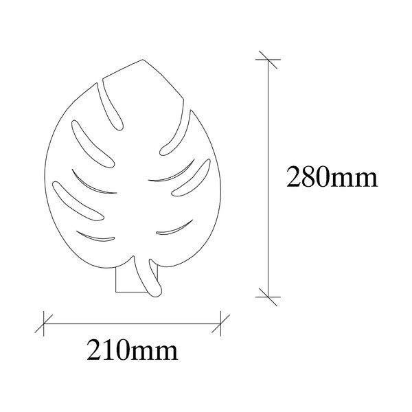 Must seinavalgusti Sivani - Opviq lights-image-4