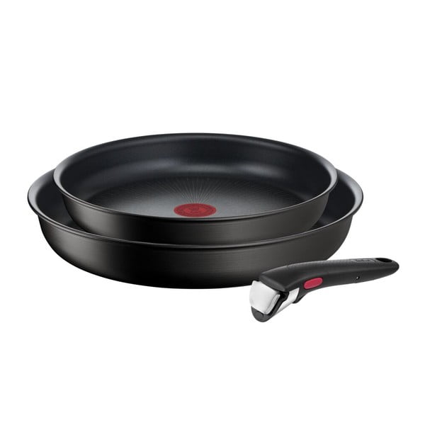 Alumiiniumist mittekleepuva pinnaga pannid, 2 tk komplektis ø 28 cm INGENIO Eco Resis L3979102 - Tefal