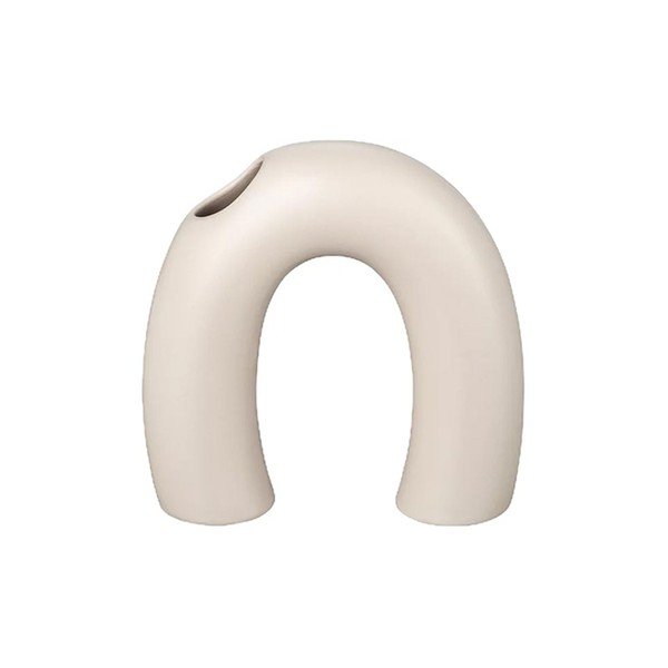 Kreem keraamiline vaas (kõrgus 12 cm) Kagetsu - Blomus